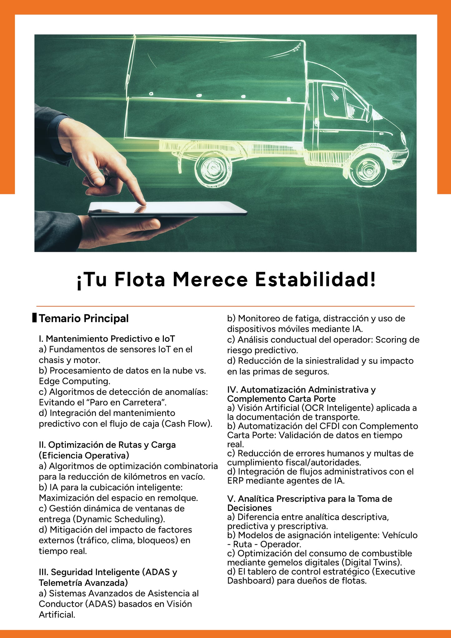 Inteligencia Artificial aplicada en el Autotransporte