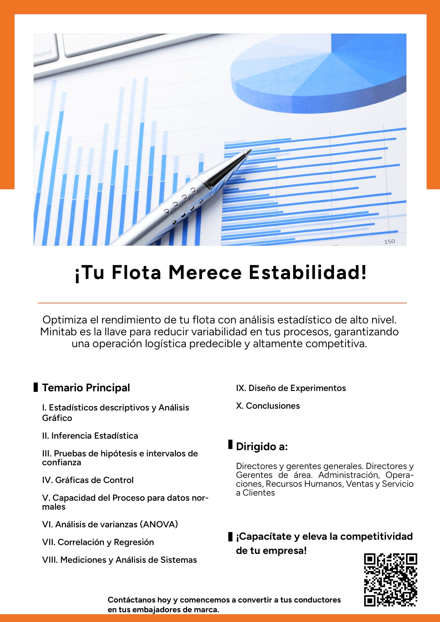 Minitab aplicado en logística y transporte para elevar la competitividad