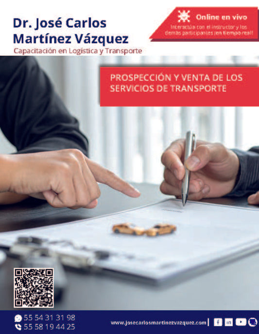 Prospección y venta de los servicios de transporte