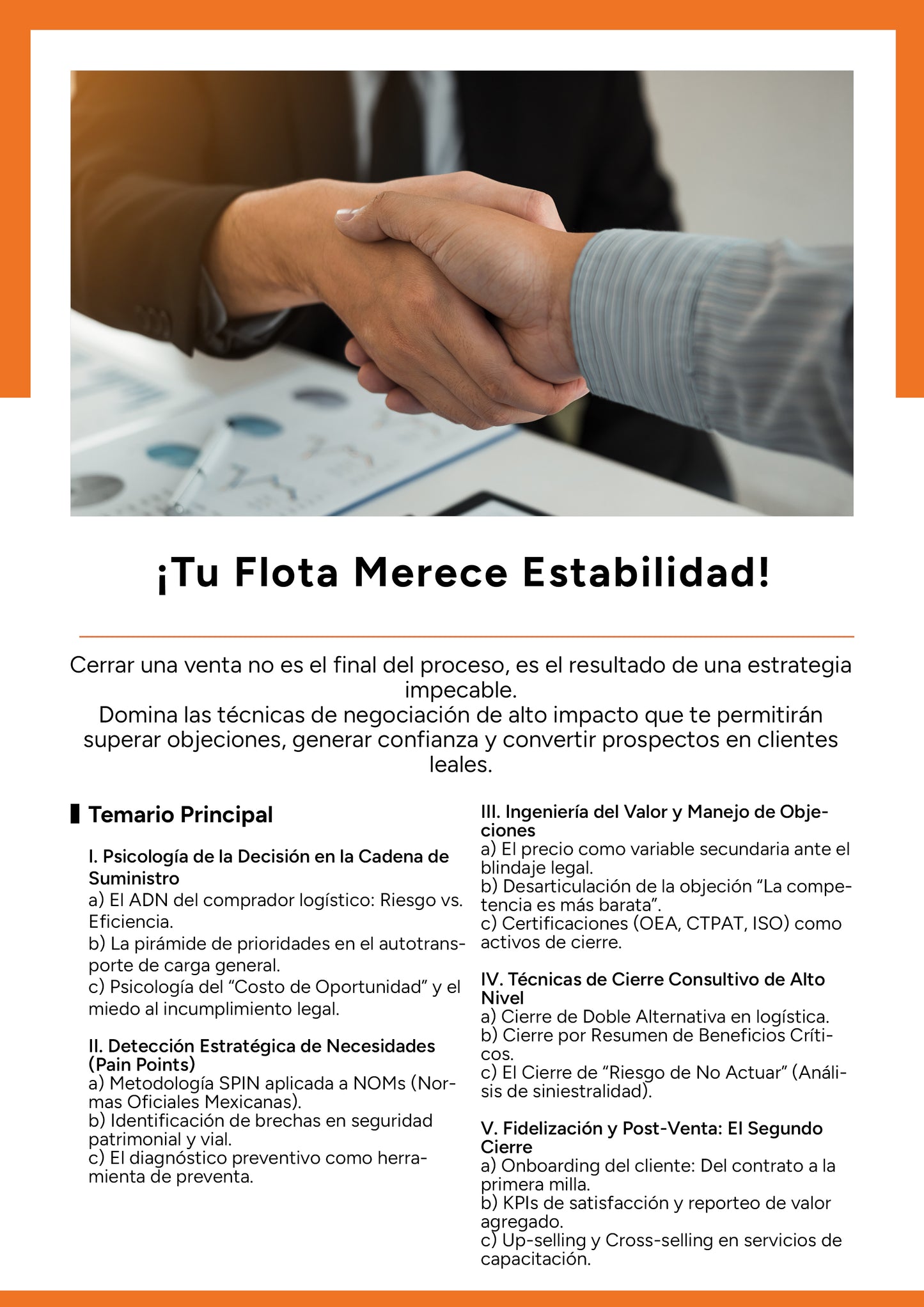 Cierre de ventas