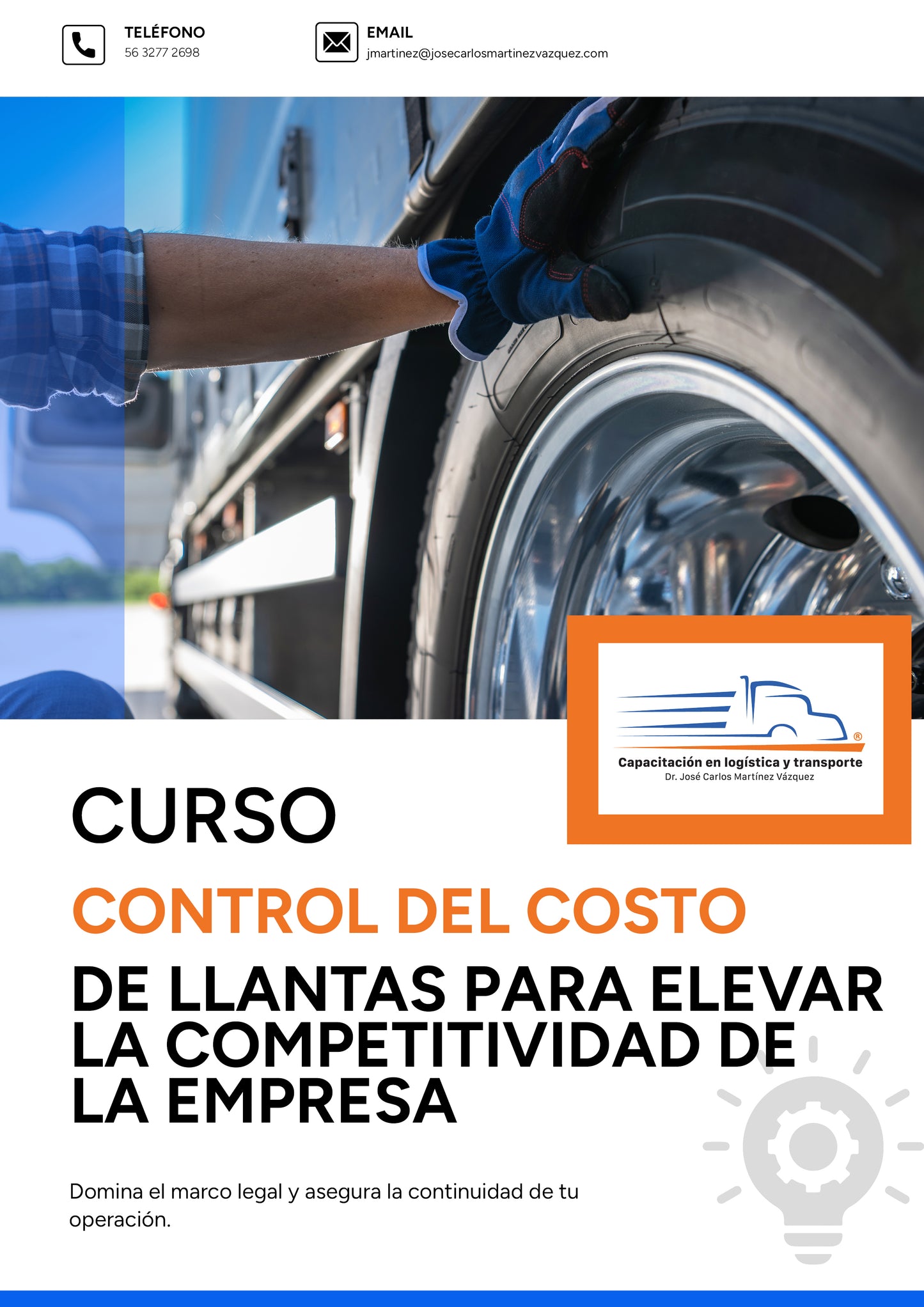 Control del costo de llantas para elevar la competitividad de la empresa transportista