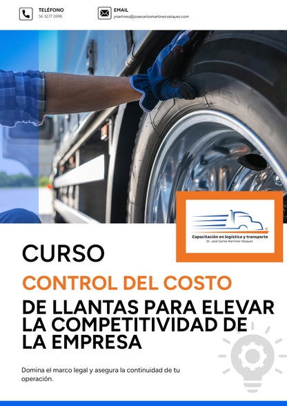 Control del costo de llantas para elevar la competitividad de la empresa transportista