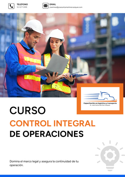 Control Integral Operaciones Clave en Autotransporte