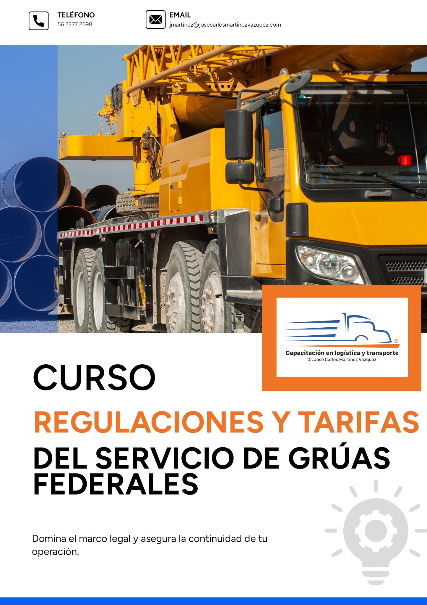 Regulaciones y tarifas del servicio de grúas federales