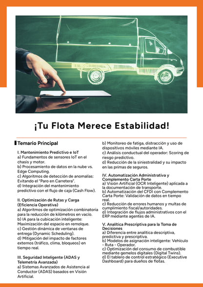 Inteligencia Artificial aplicada en el Autotransporte
