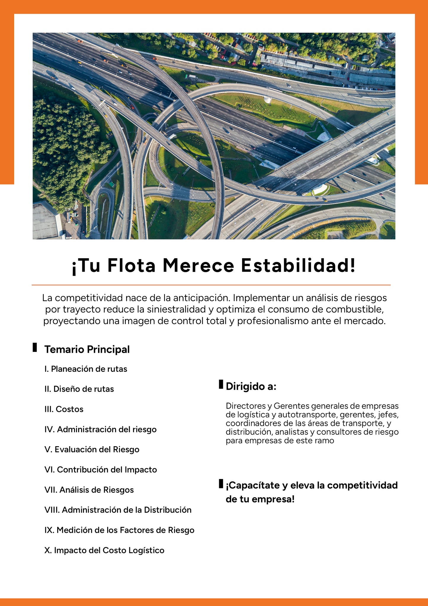La planeación de rutas y la evaluación de riesgos para elevar la competitividad de la empresa transportista