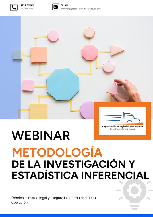 Webinar Metodología de la Investigación y Estadística Inferencial