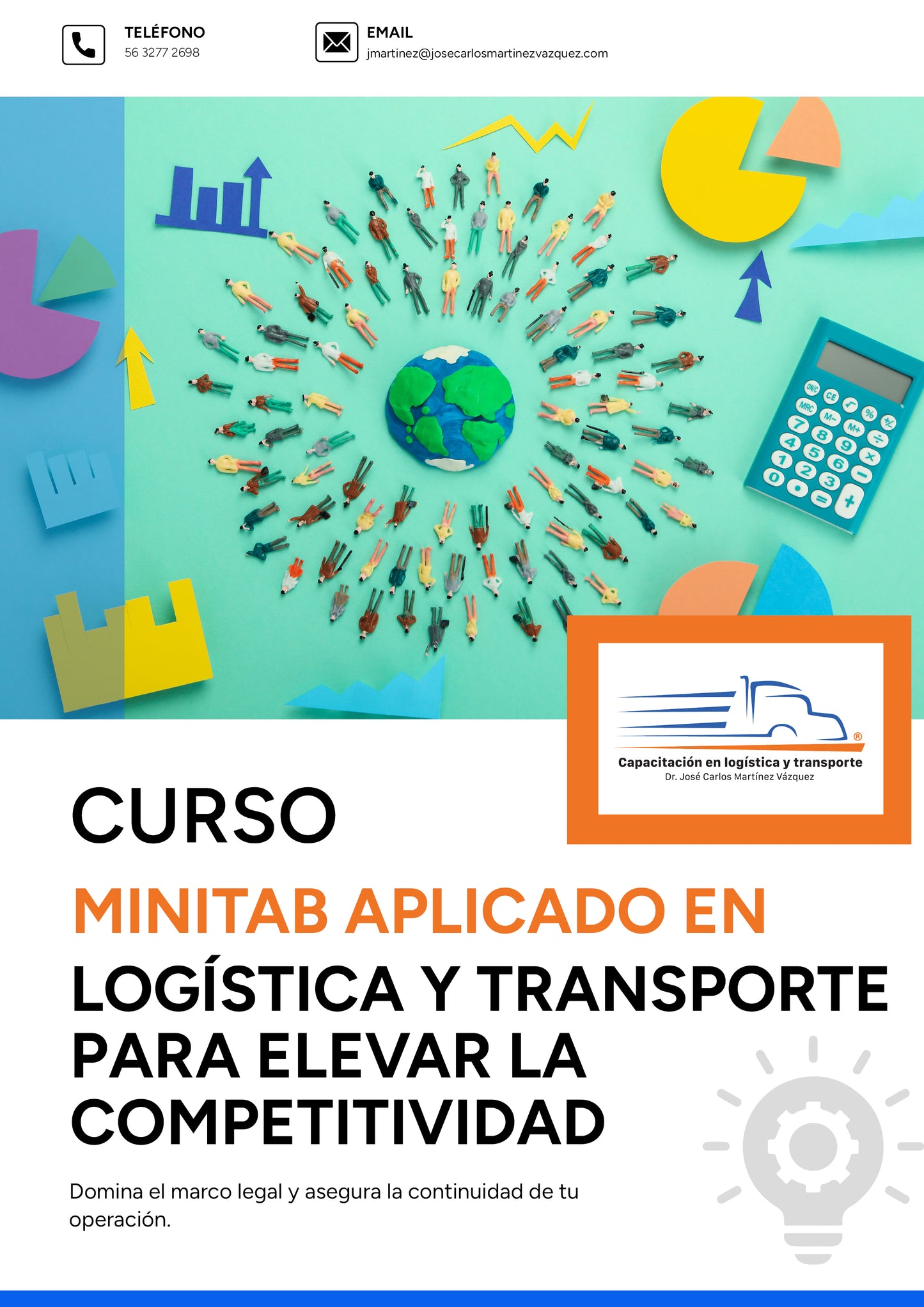 Minitab aplicado en logistica y transporte