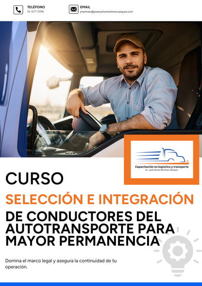 Selección e integración de conductores del autotransporte para lograr mayor permanencia y elevar la competitividad